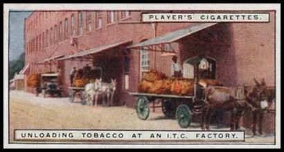 14 Unloading Tobacco at an I.T.C. Factory